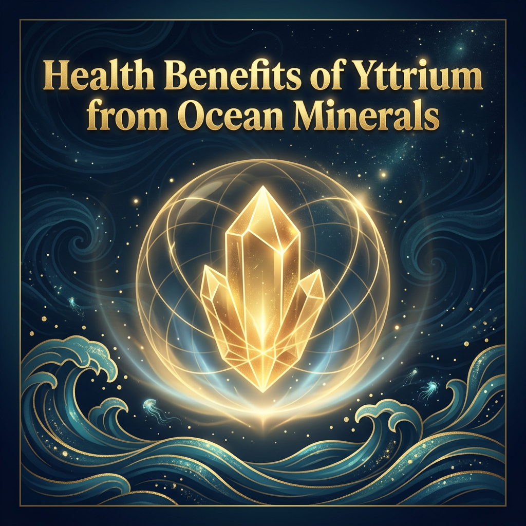Health Benefits of Yttrium from Ocean Minerals