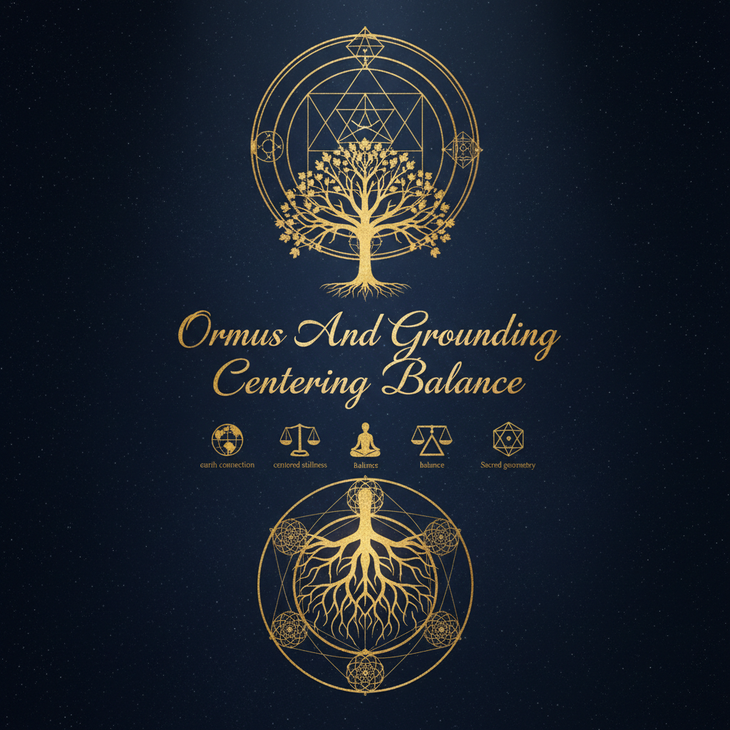 Ormus And Grounding Centering Balance