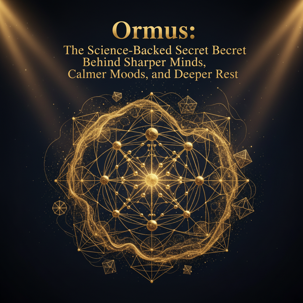 Ormus Minerals: The Science-Backed Secret Behind Sharper Minds, Calmer Moods, and Deeper Rest