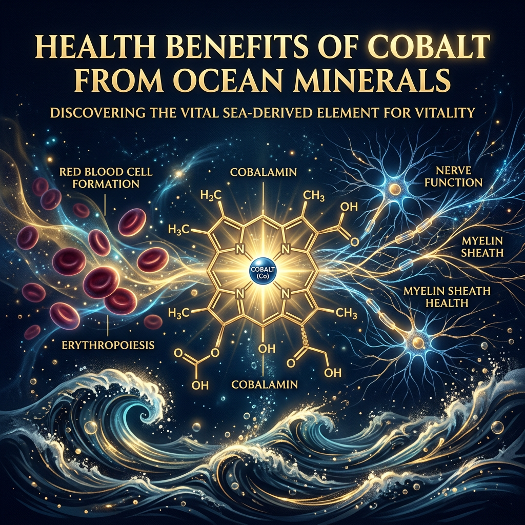 Health Benefits of Cobalt from Ocean Minerals