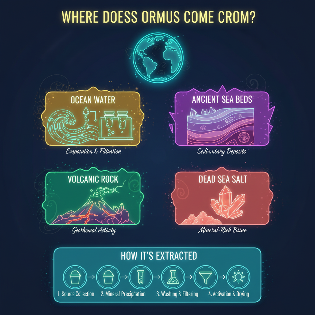 Where Does Ormus Come From? Infographic