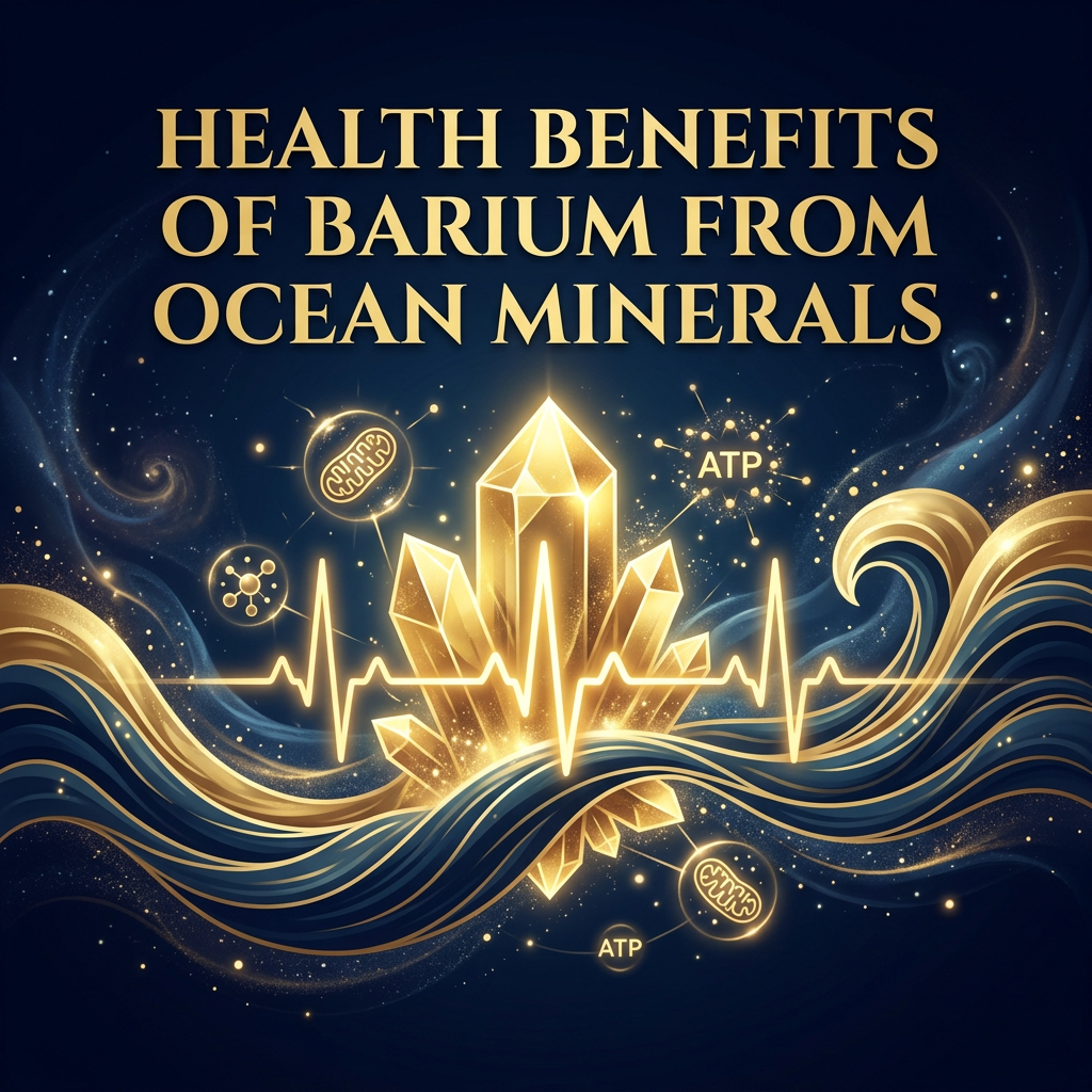 Health Benefits of Barium from Ocean Minerals