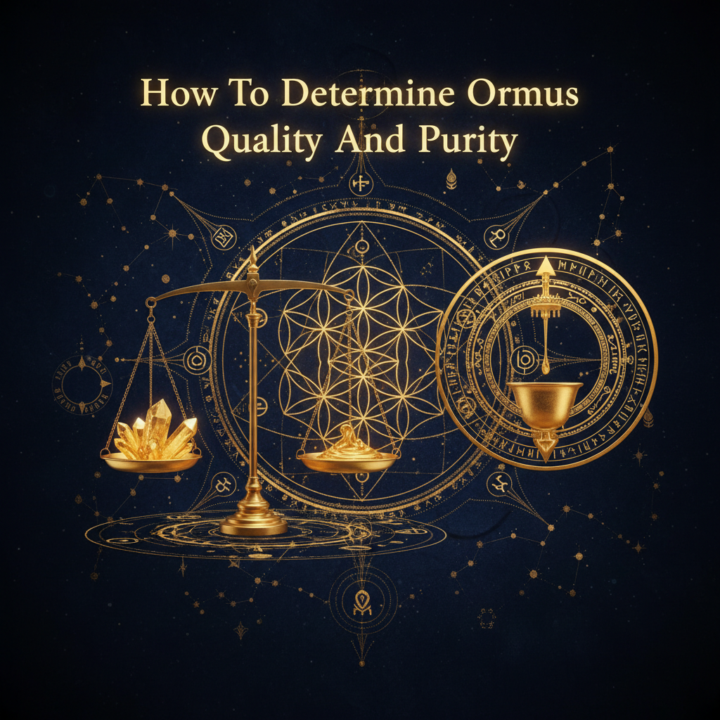 How Does One Determine The Quality Or Purity Of An Ormus Product Are All Sources Reliable