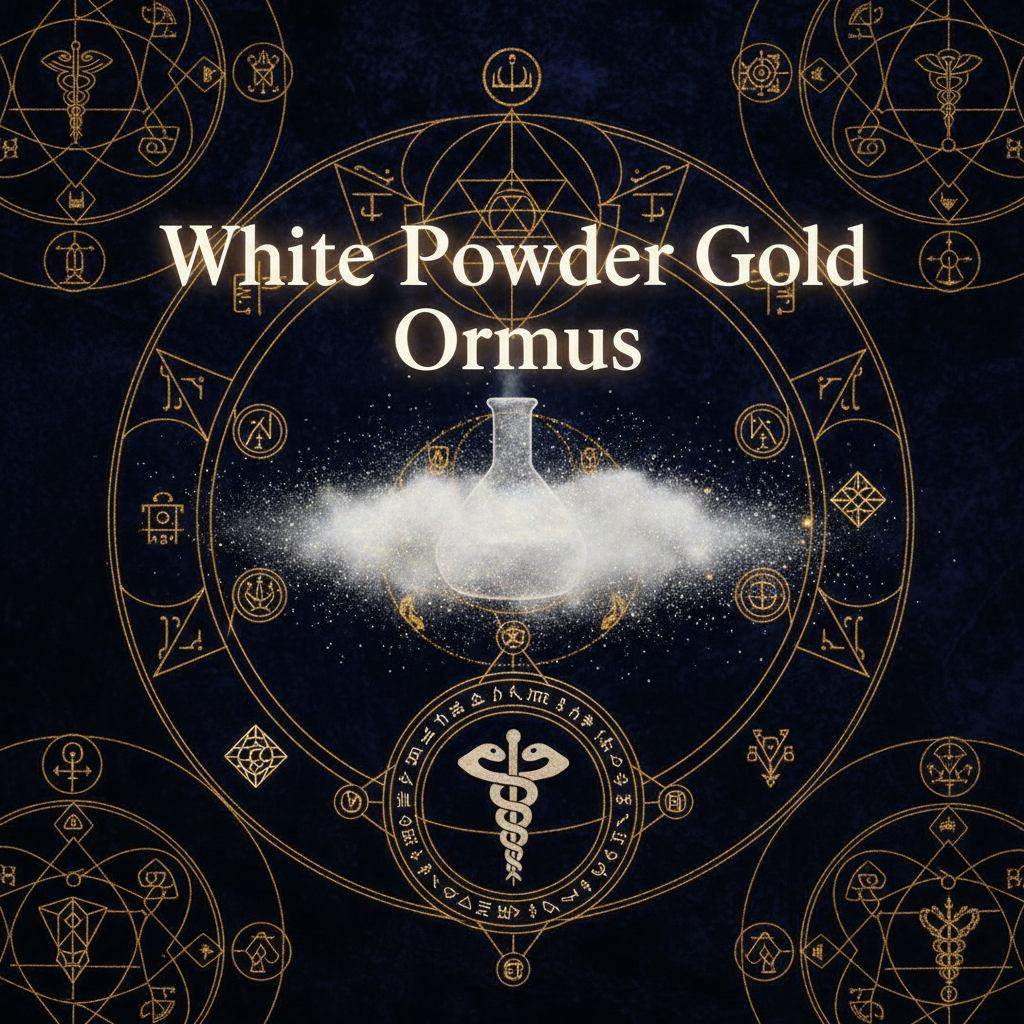 White Powder Gold Ormus