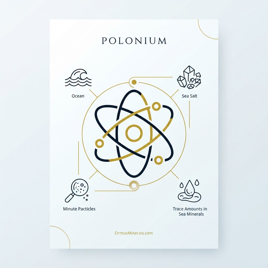 Health Benefits of Polonium from Ocean Minerals
