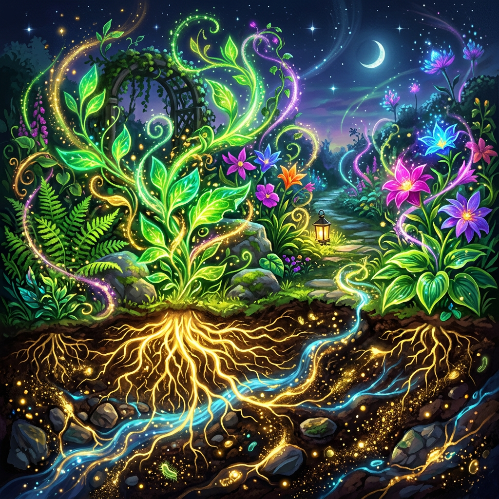 Ormus minerals Plants & Agriculture illustration