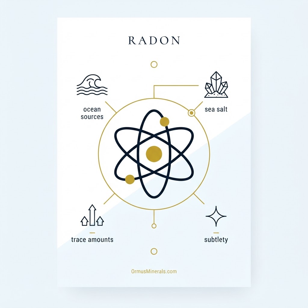 Health Benefits of Radon from Ocean Minerals
