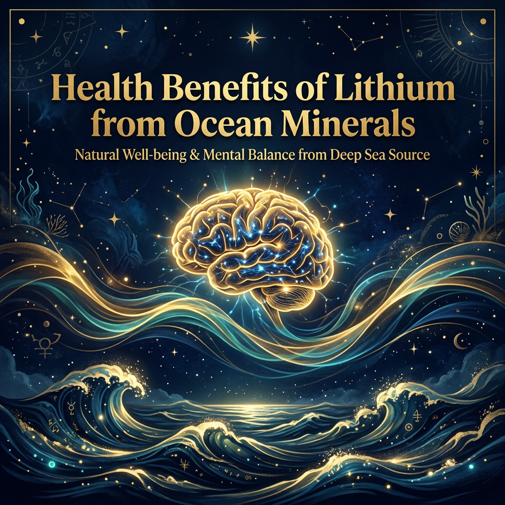 Health Benefits of Lithium from Ocean Minerals