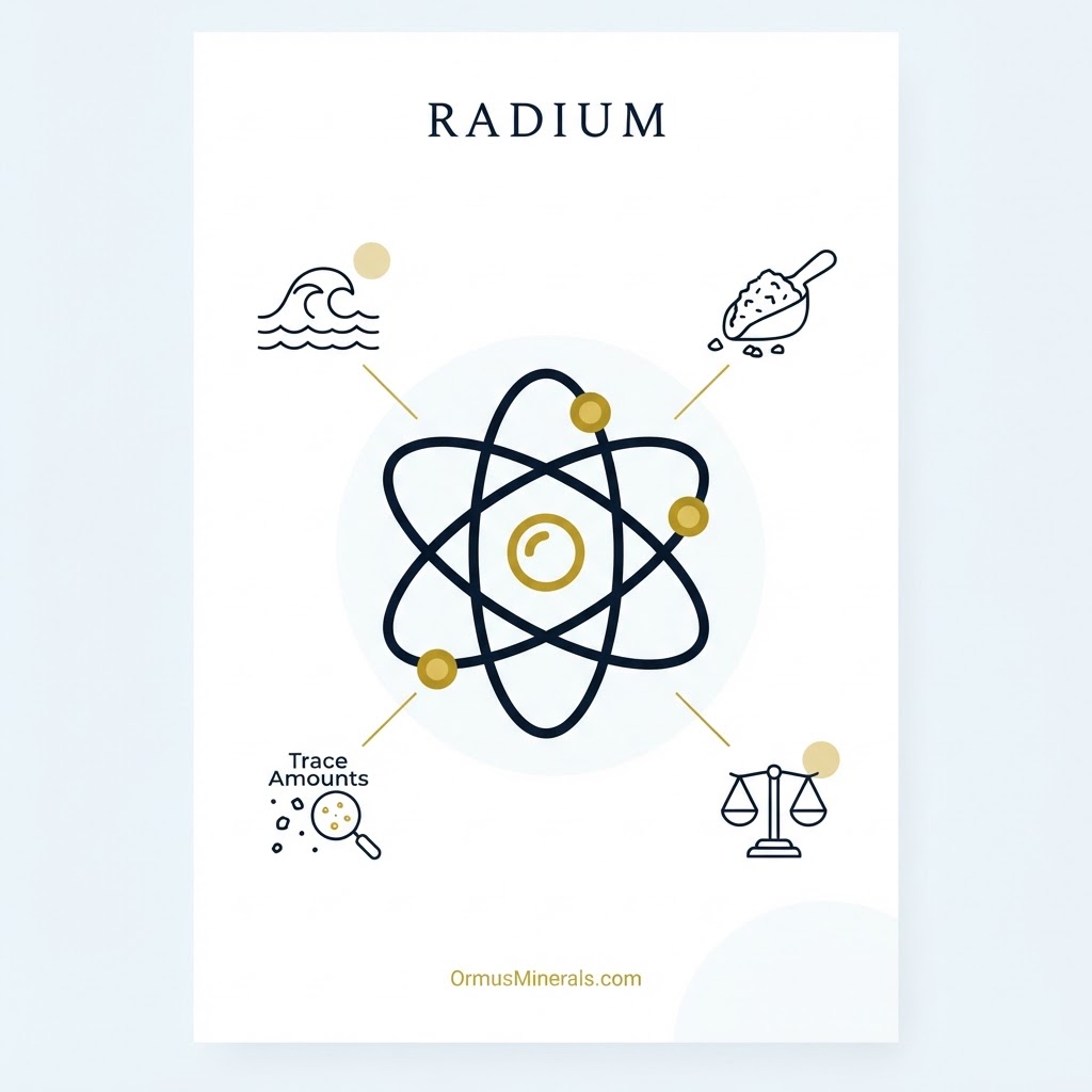 Health Benefits of Radium from Ocean Minerals