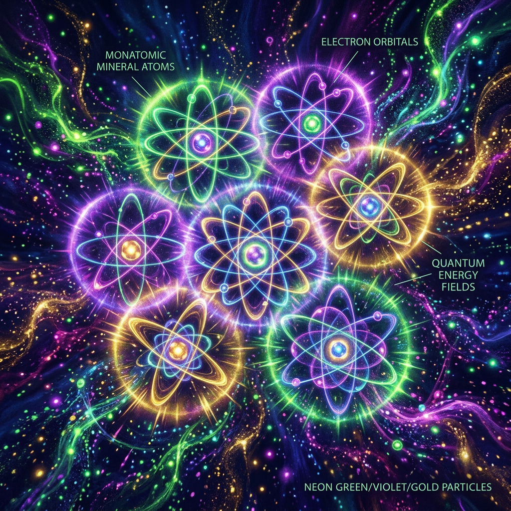 Ormus minerals Science & Research illustration