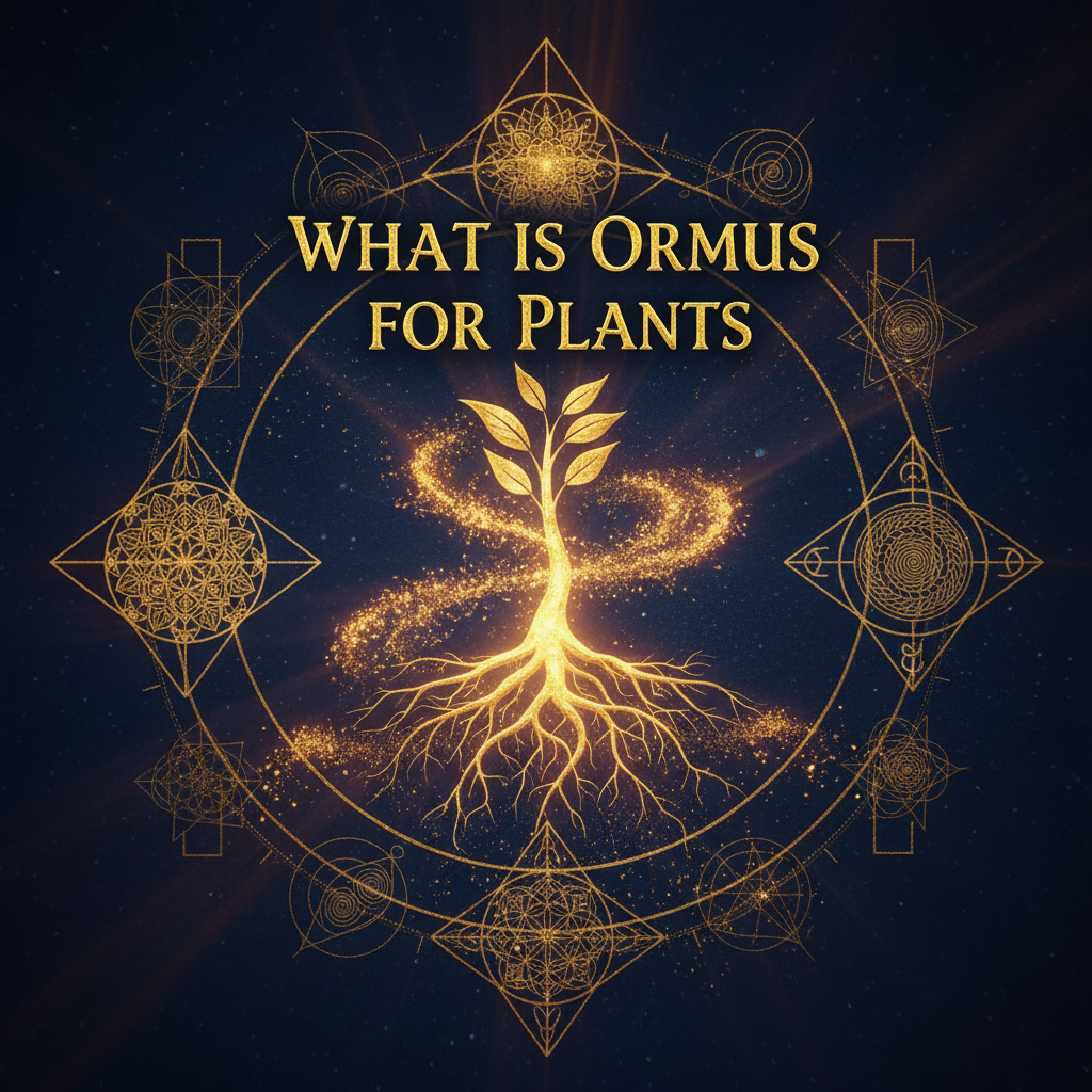 What Is Ormus For Plants