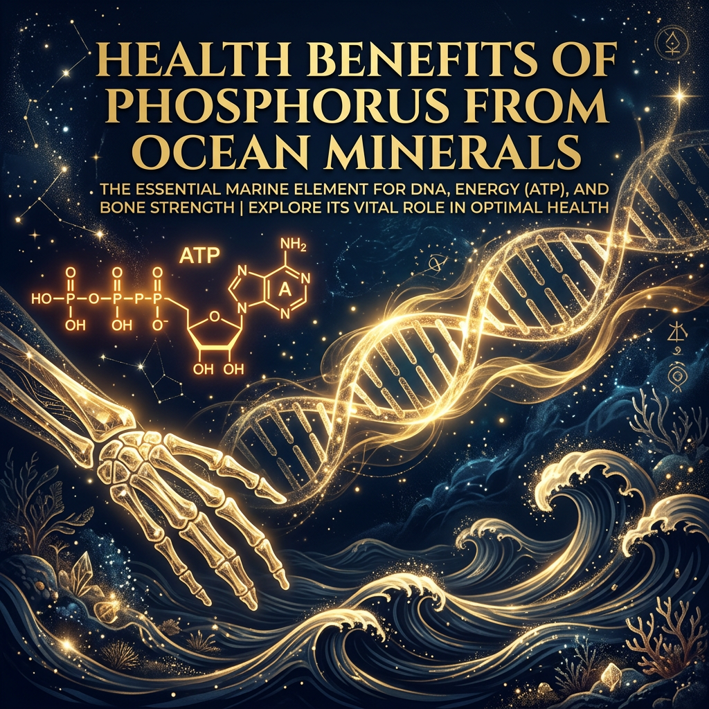 Health Benefits of Phosphorus from Ocean Minerals