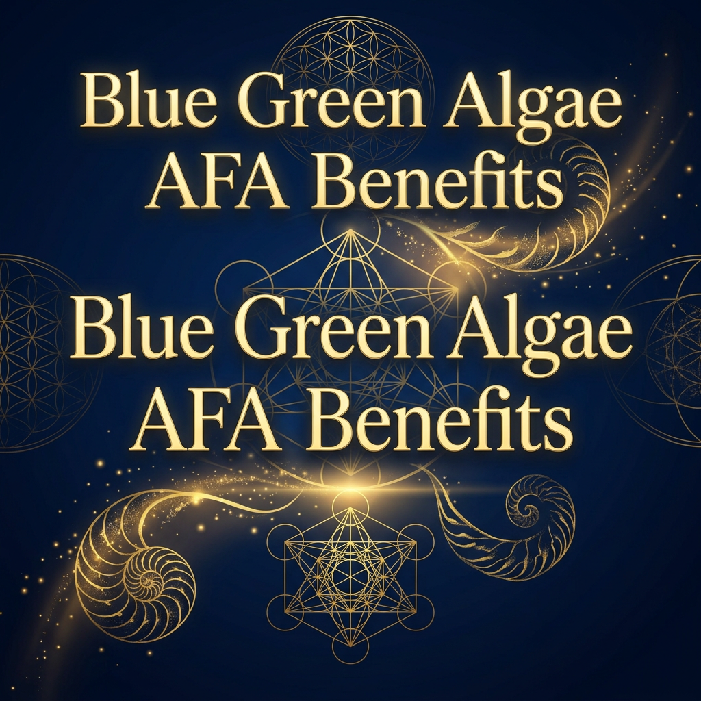 Blue Green Algae (AFA) Benefits
