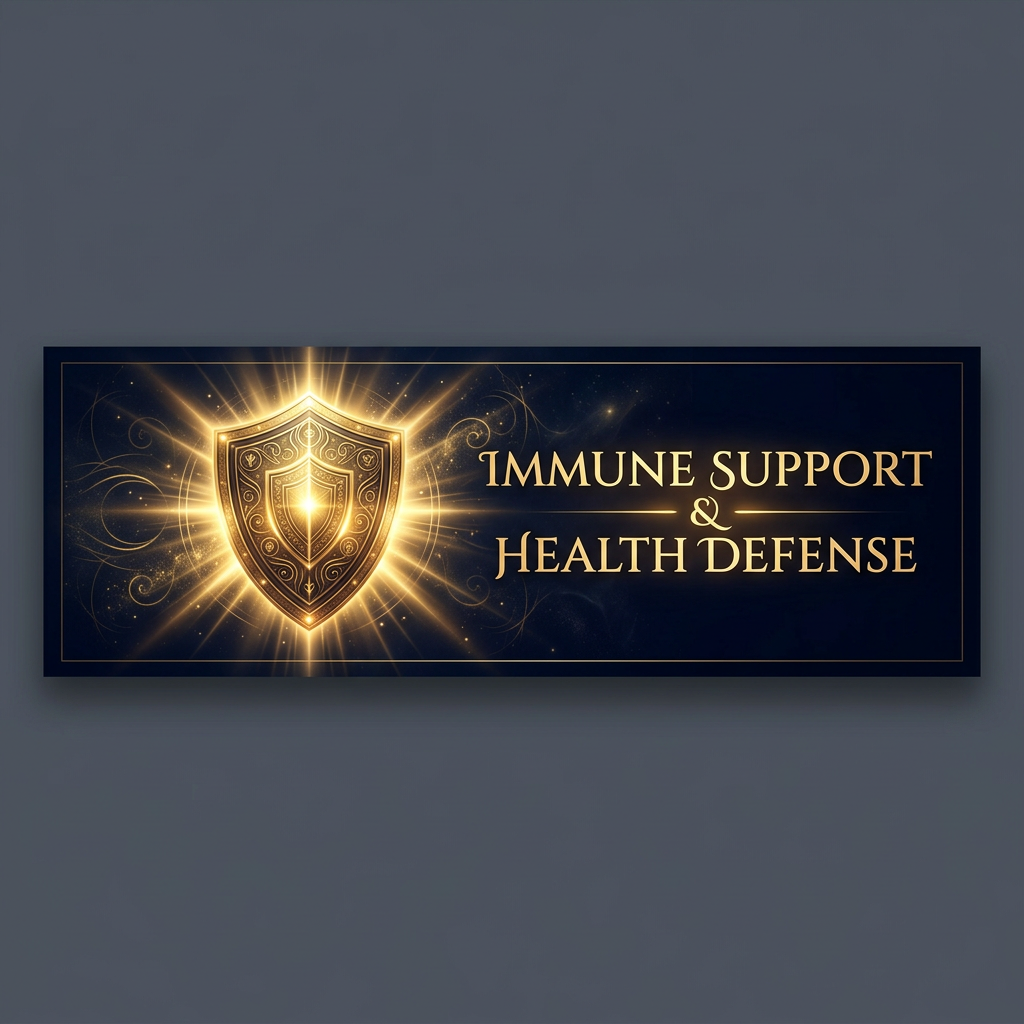 🛡️ Immune Support & Health Defense