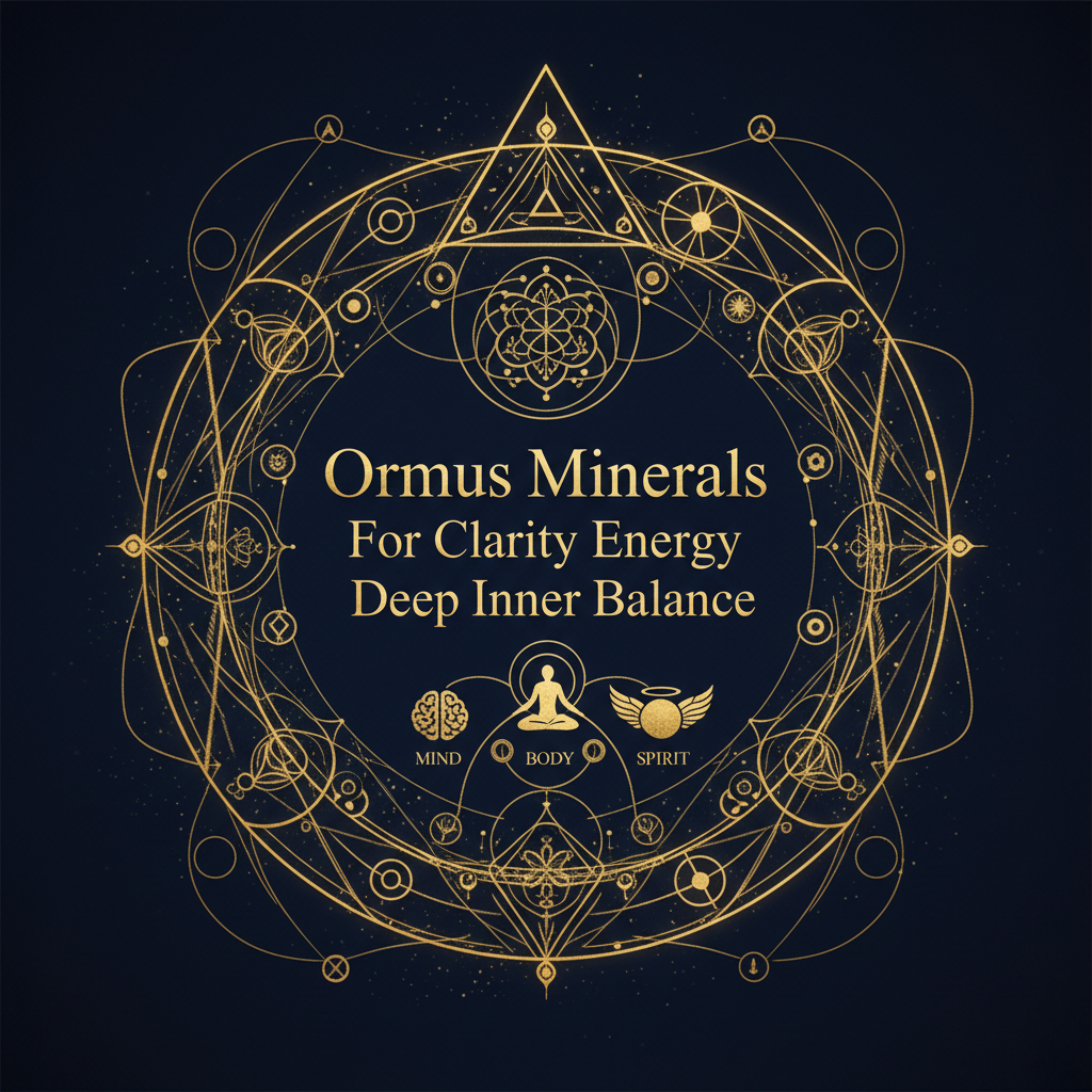 Ormus Minerals For Clarity Energy Deep Inner Balance