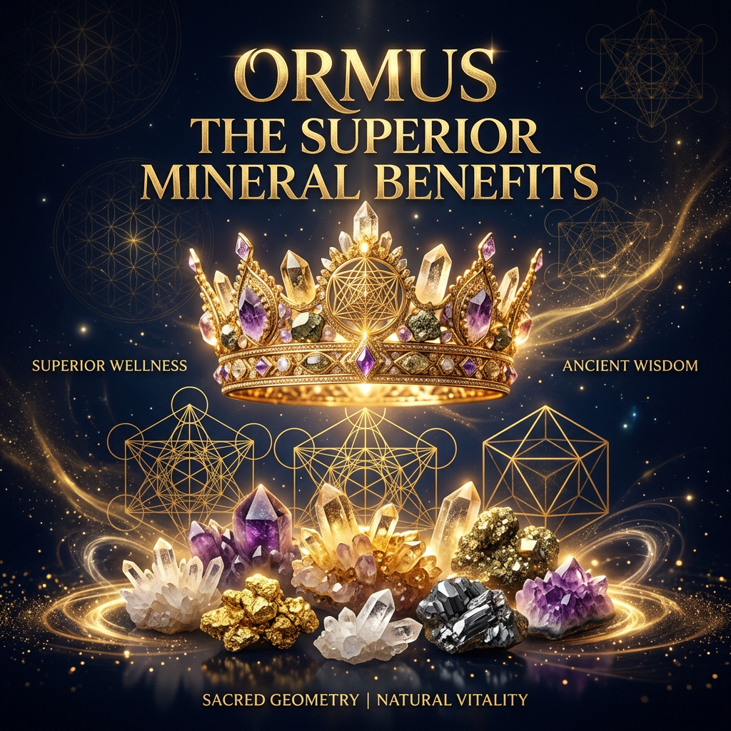 Ormus The Superior Mineral benefits