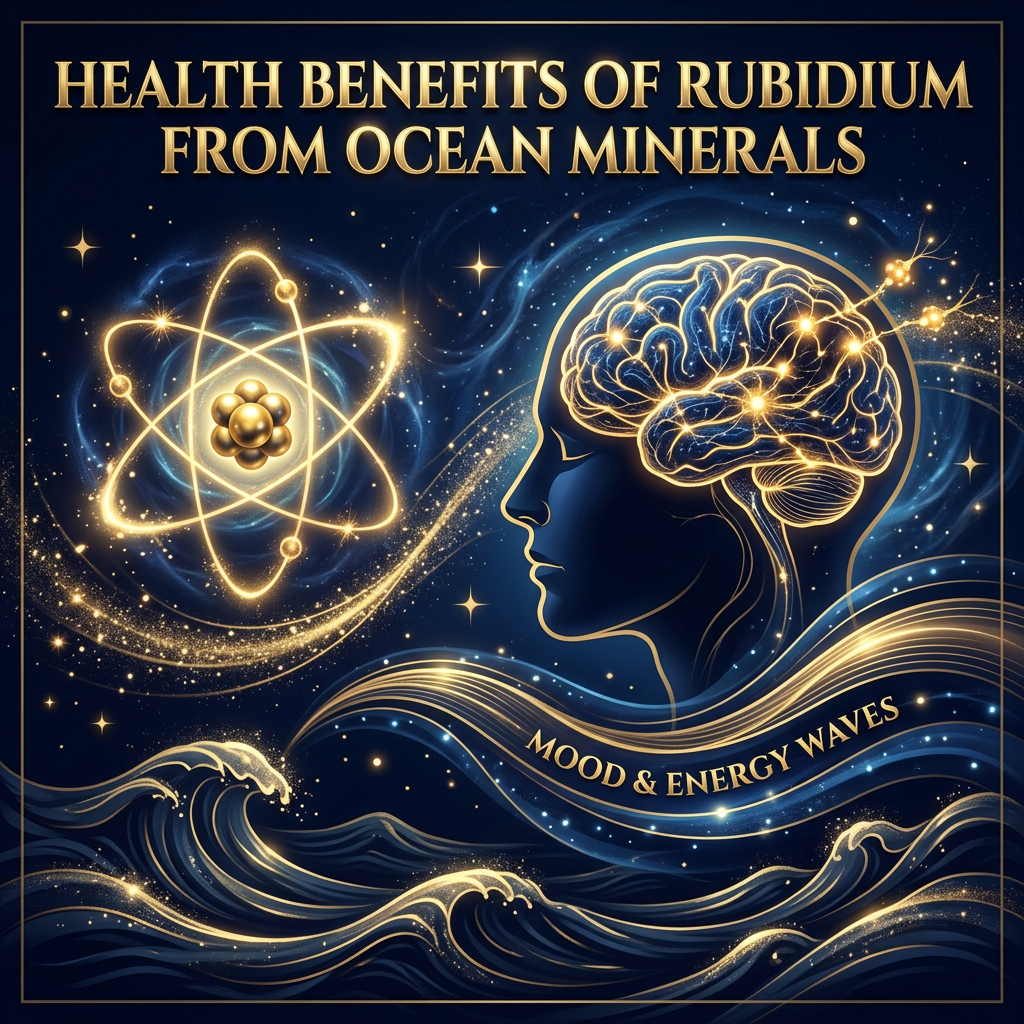 Health Benefits of Rubidium from Ocean Minerals