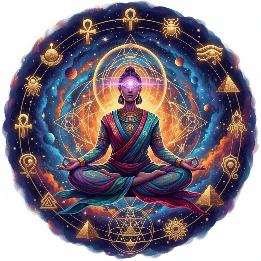 Ormus minerals Spiritual & Consciousness illustration