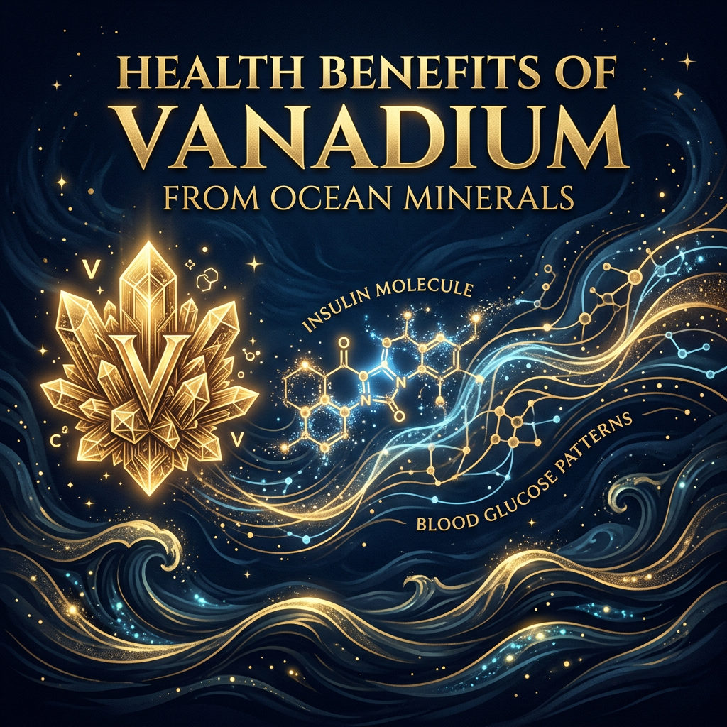 Health Benefits of Vanadium from Ocean Minerals