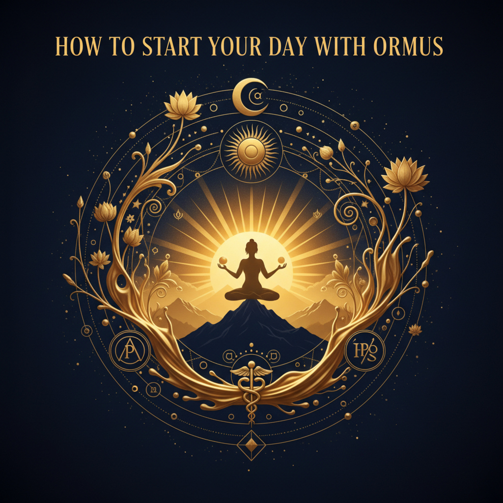 How To Start Your Day With Ormus