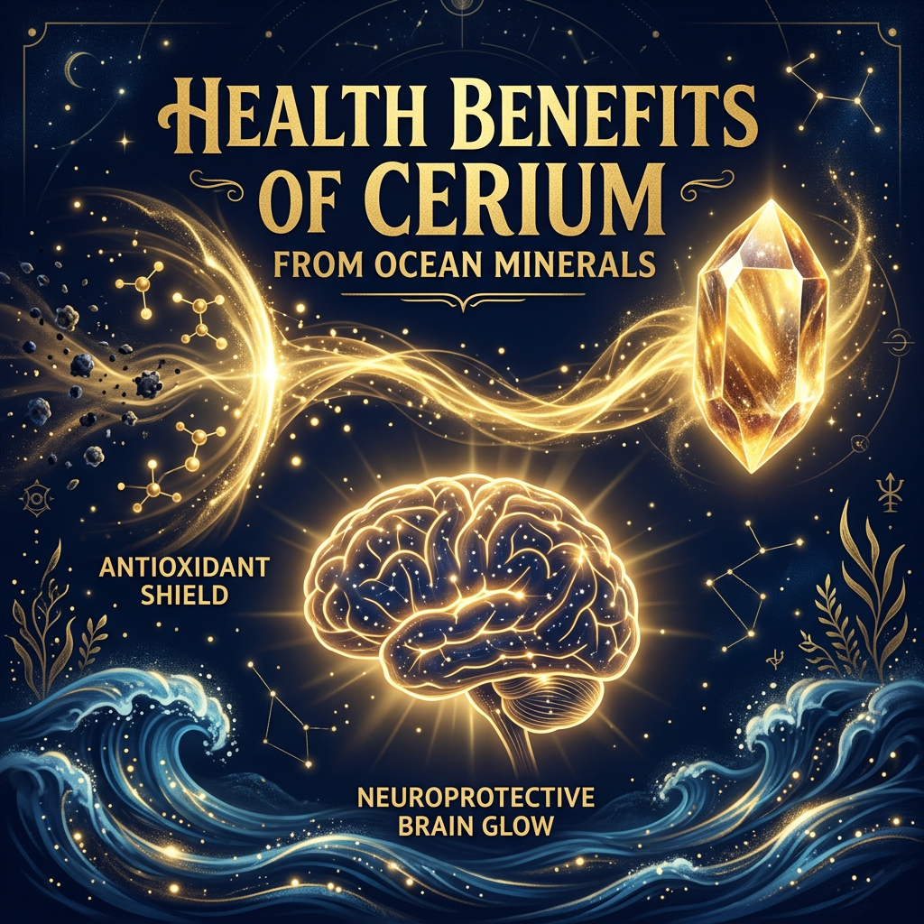 Health Benefits of Cerium from Ocean Minerals