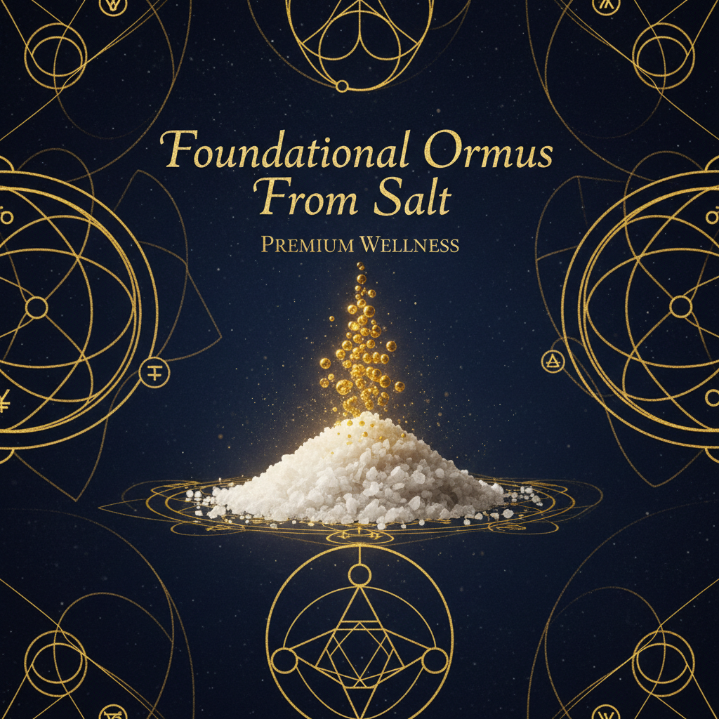 Foundational Ormus From Salt