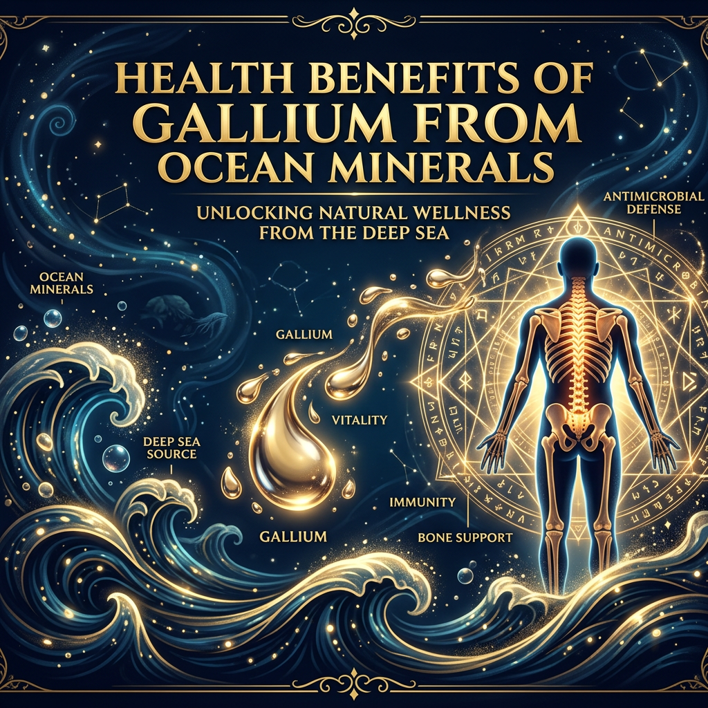 Health Benefits of Gallium from Ocean Minerals