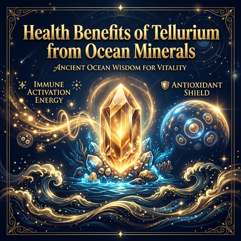 Health Benefits of Tellurium from Ocean Minerals