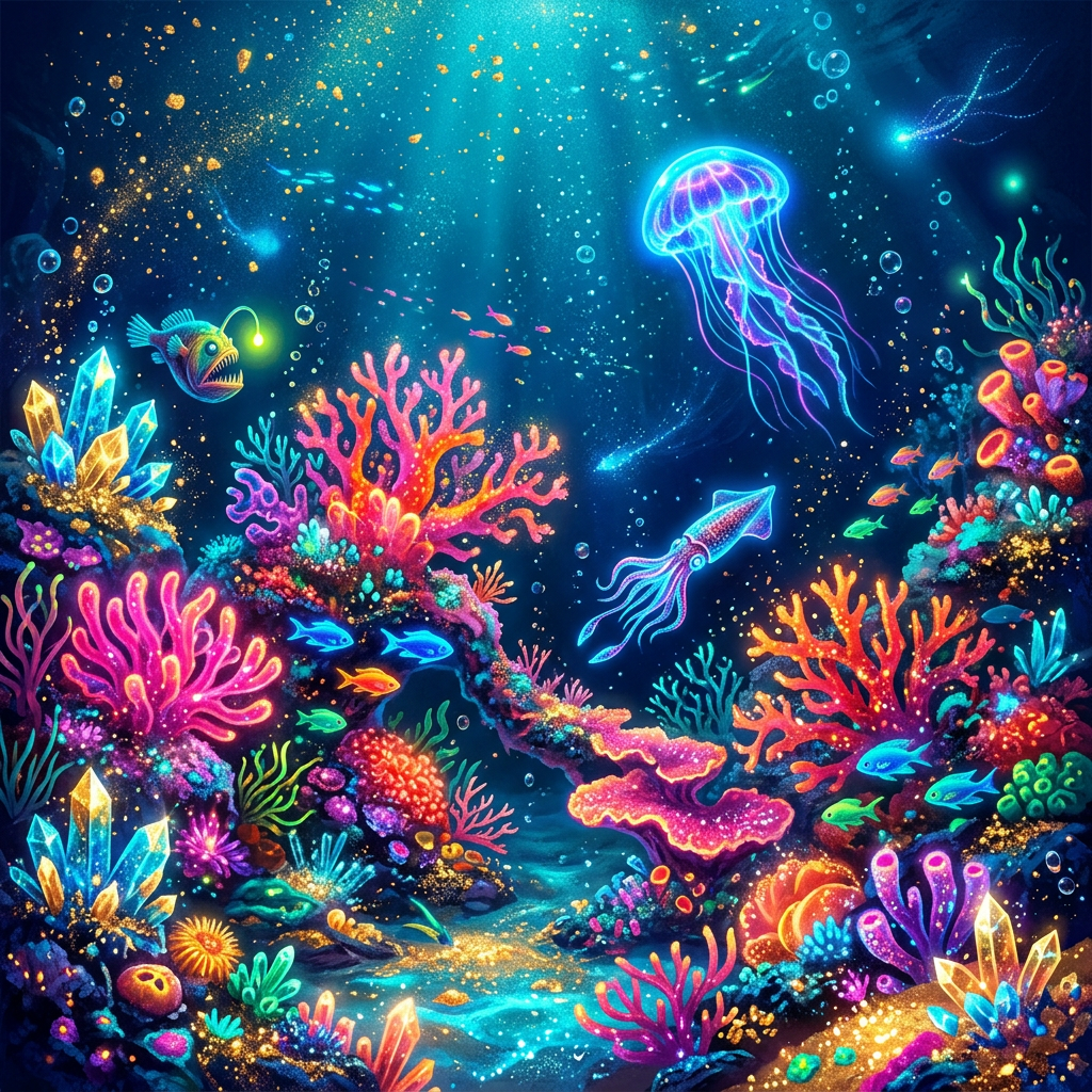 Ormus minerals Ocean & Sea Minerals illustration