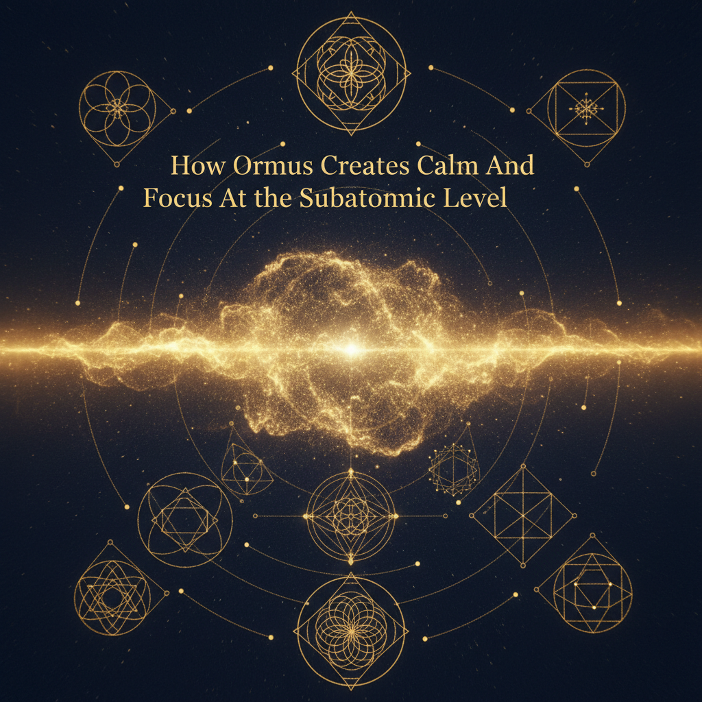 How Does This Subatomic Process Translate Into The Actual Feeling Of Being More Calm Or Focused