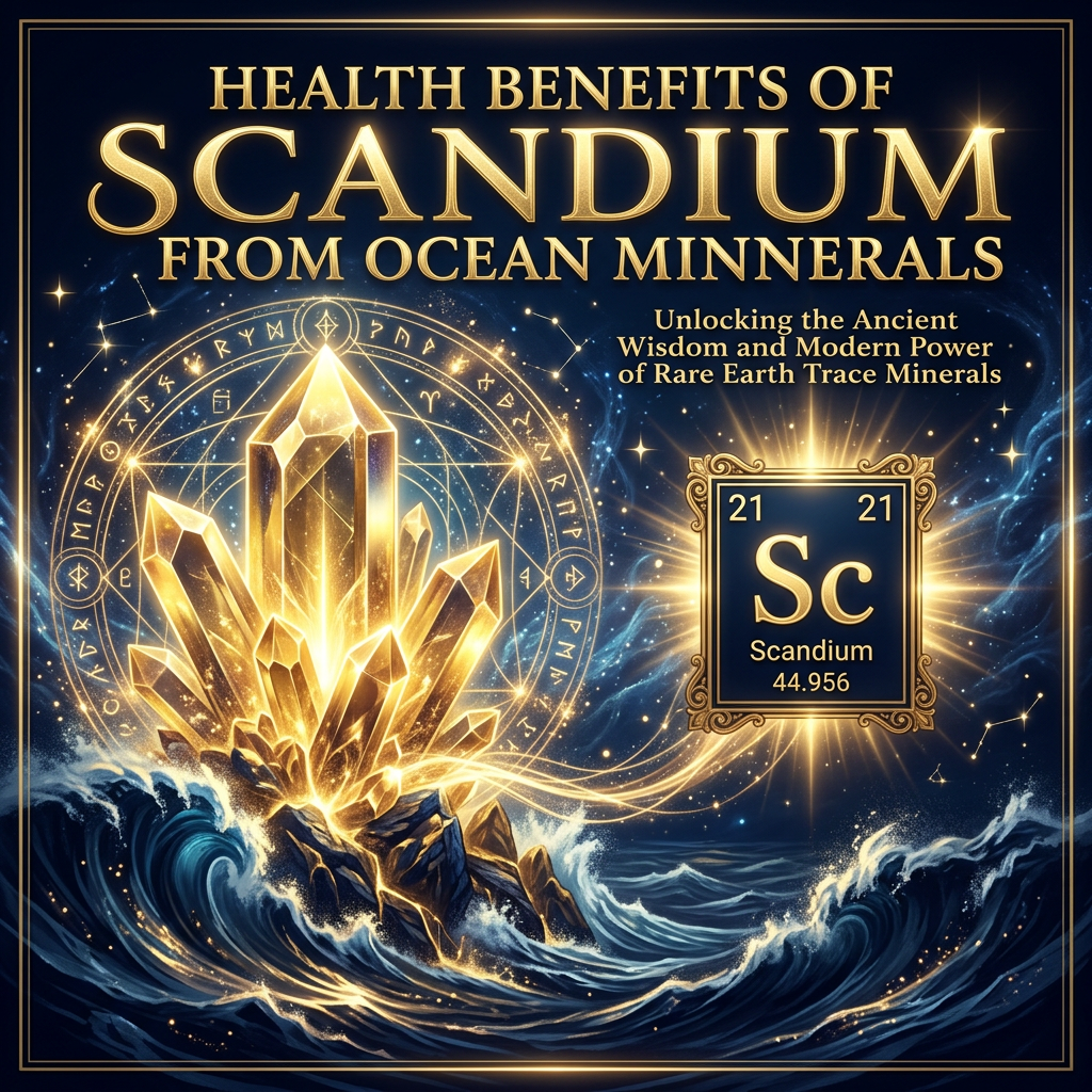 Health Benefits of Scandium from Ocean Minerals