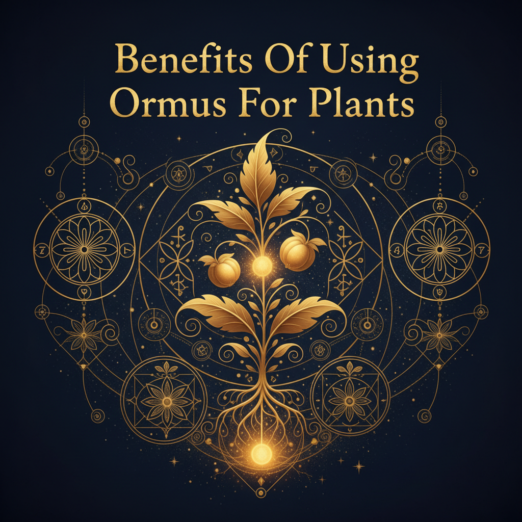 Benefits Of Using Ormus For Plants