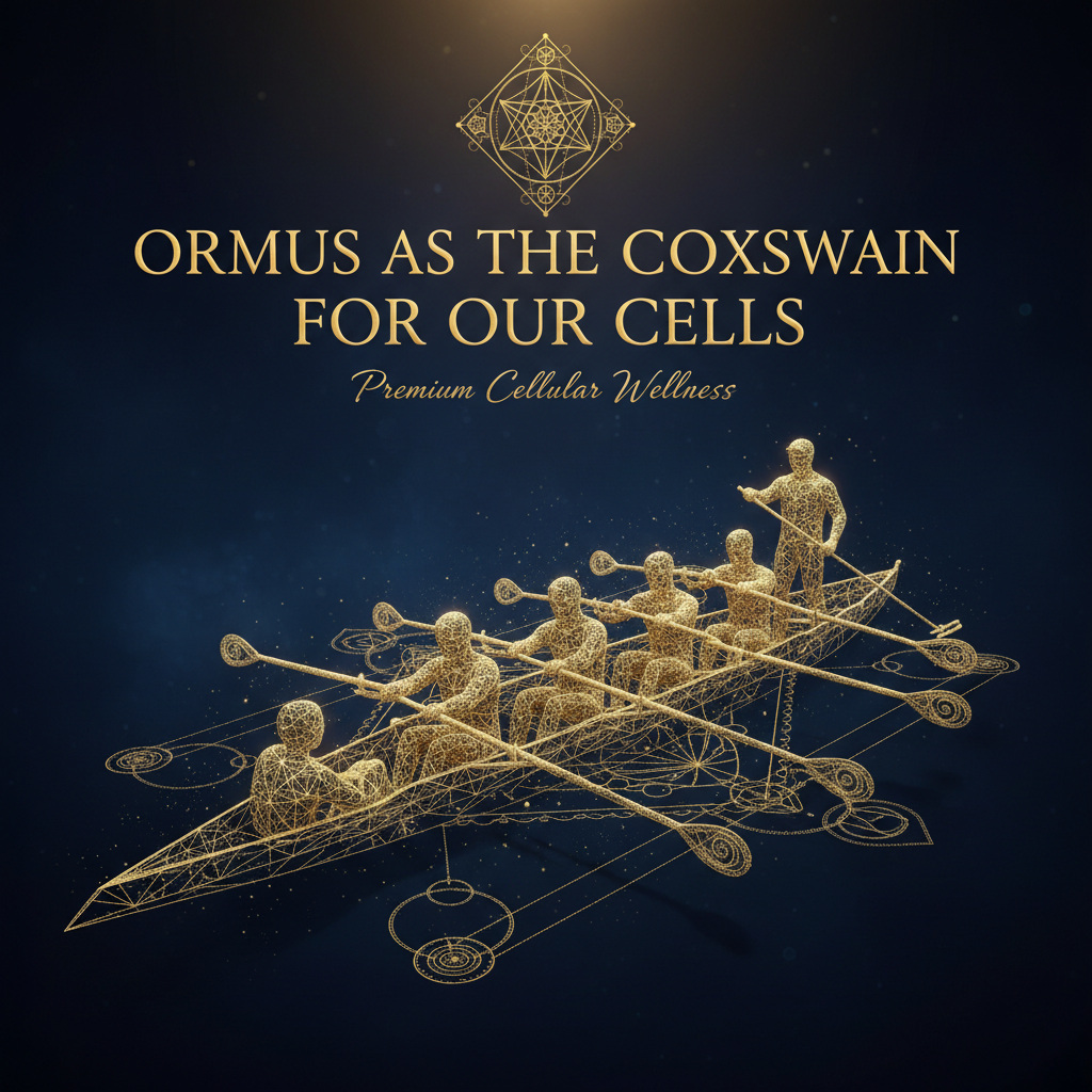 So Ormus Acts As The Coxswain For Our Cells Getting Them To Work Together Perfectly