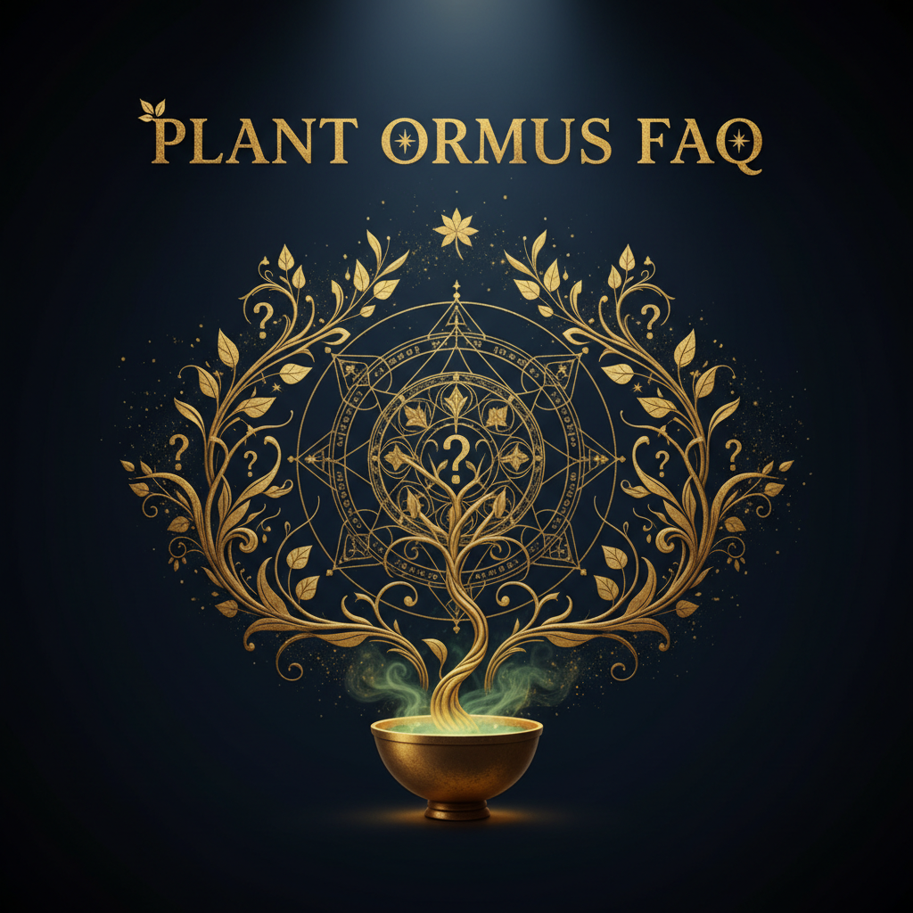 Plant Ormus Faq