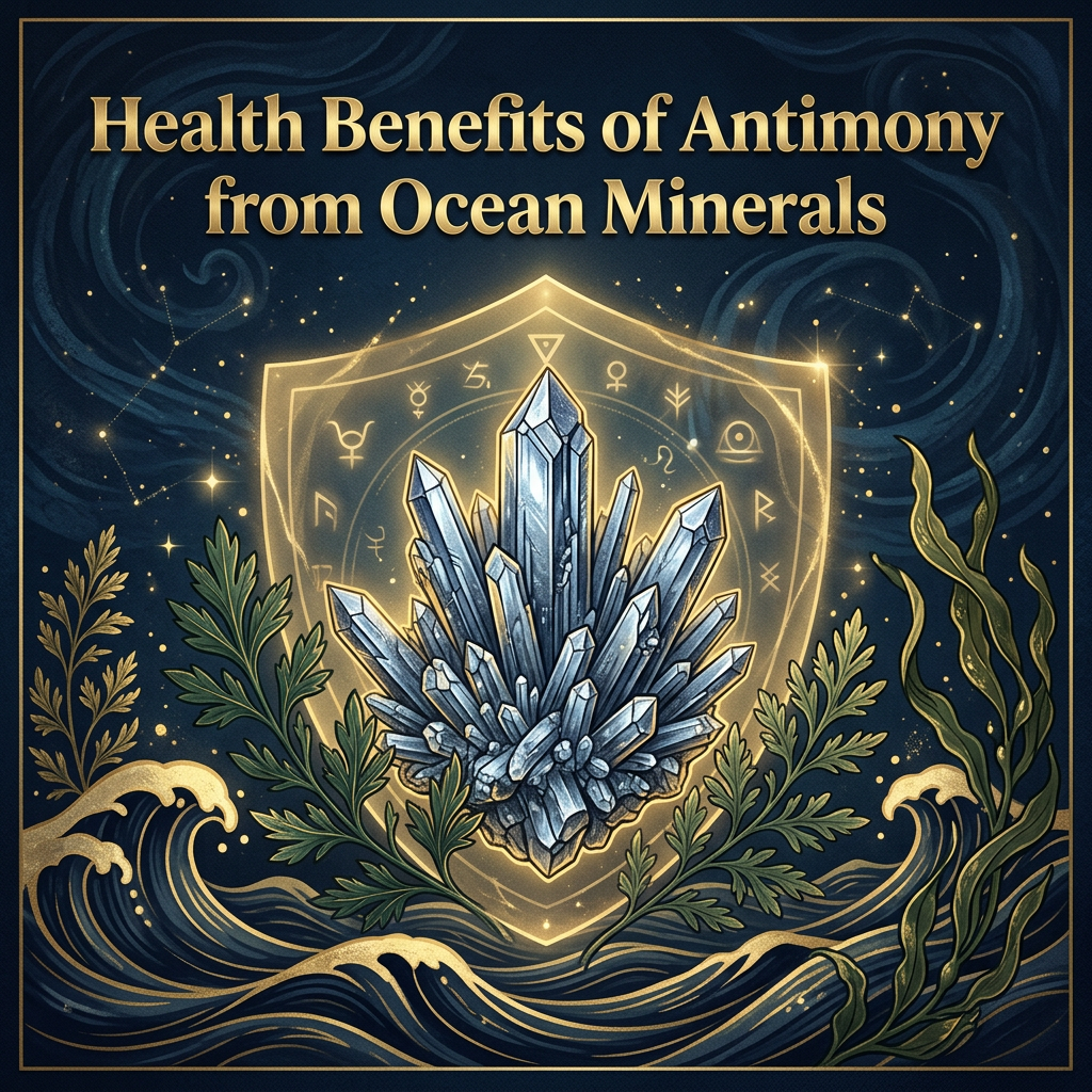 Health Benefits of Antimony from Ocean Minerals