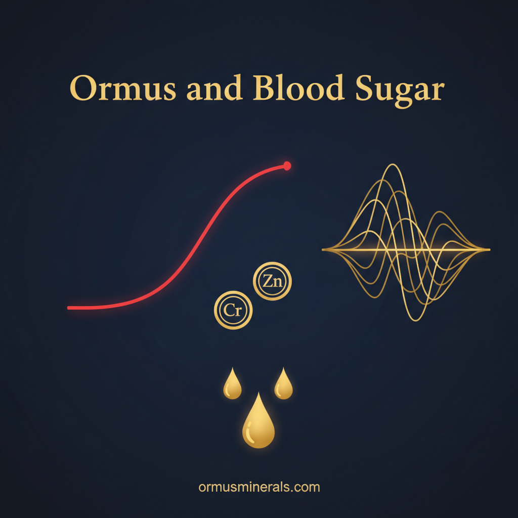 Ormus and Blood Sugar: How Minerals Support Glucose Metabolism - Ormus Minerals