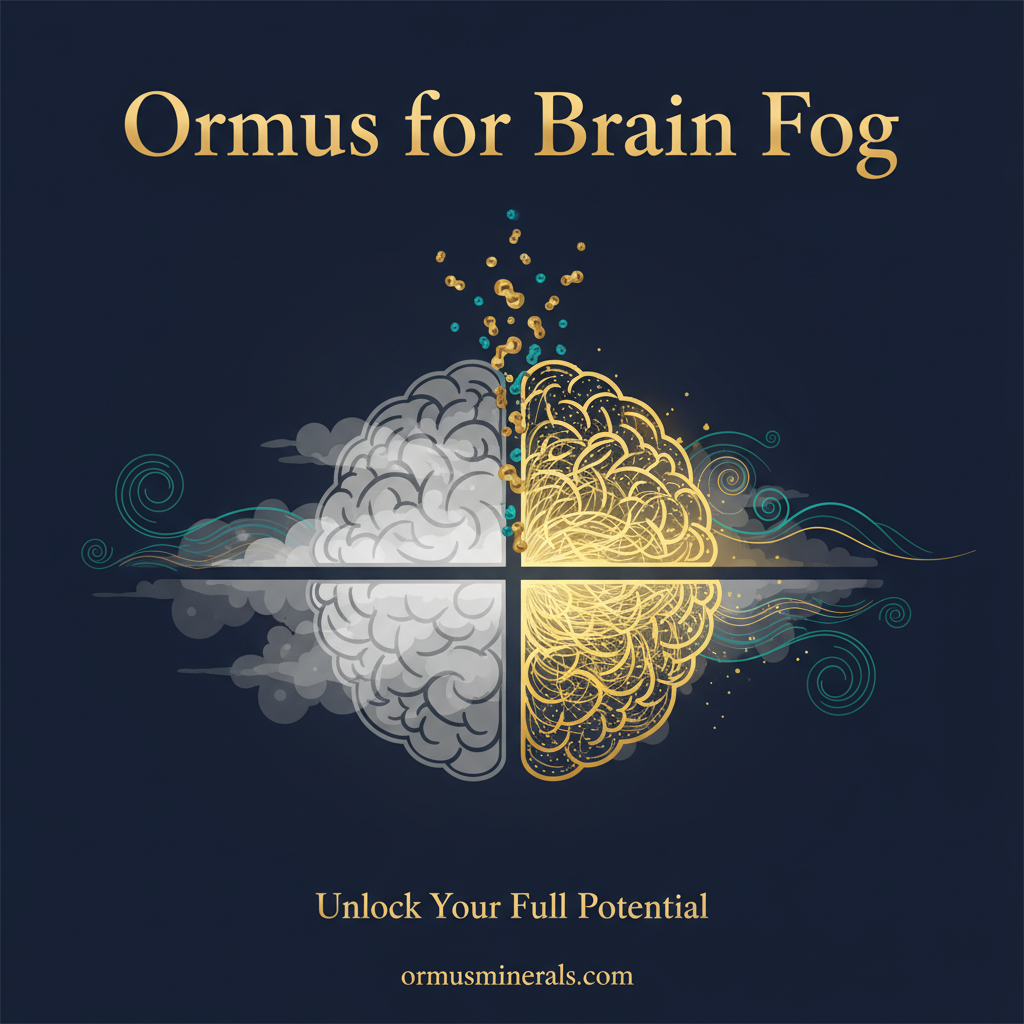 Ormus for Brain Fog: Clearing Mental Cloudiness with Minerals - Ormus Minerals