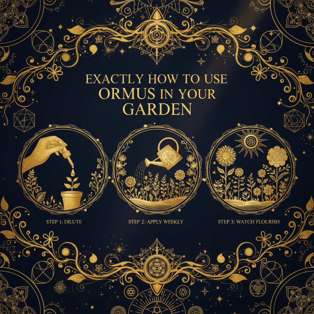 Exactly How To Use Ormus In Their Gardens