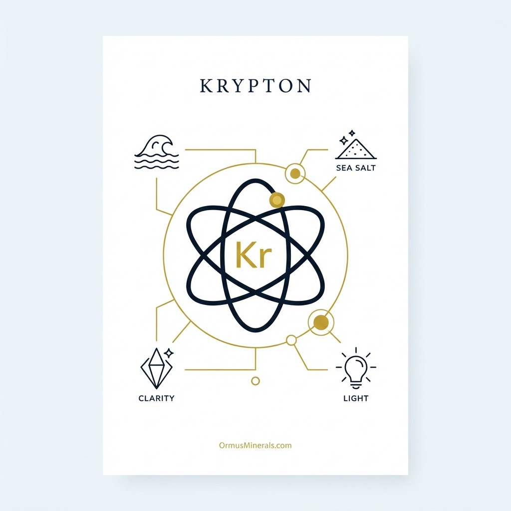 Health Benefits of Krypton from Ocean Minerals