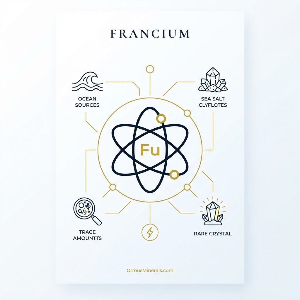 Health Benefits of Francium from Ocean Minerals