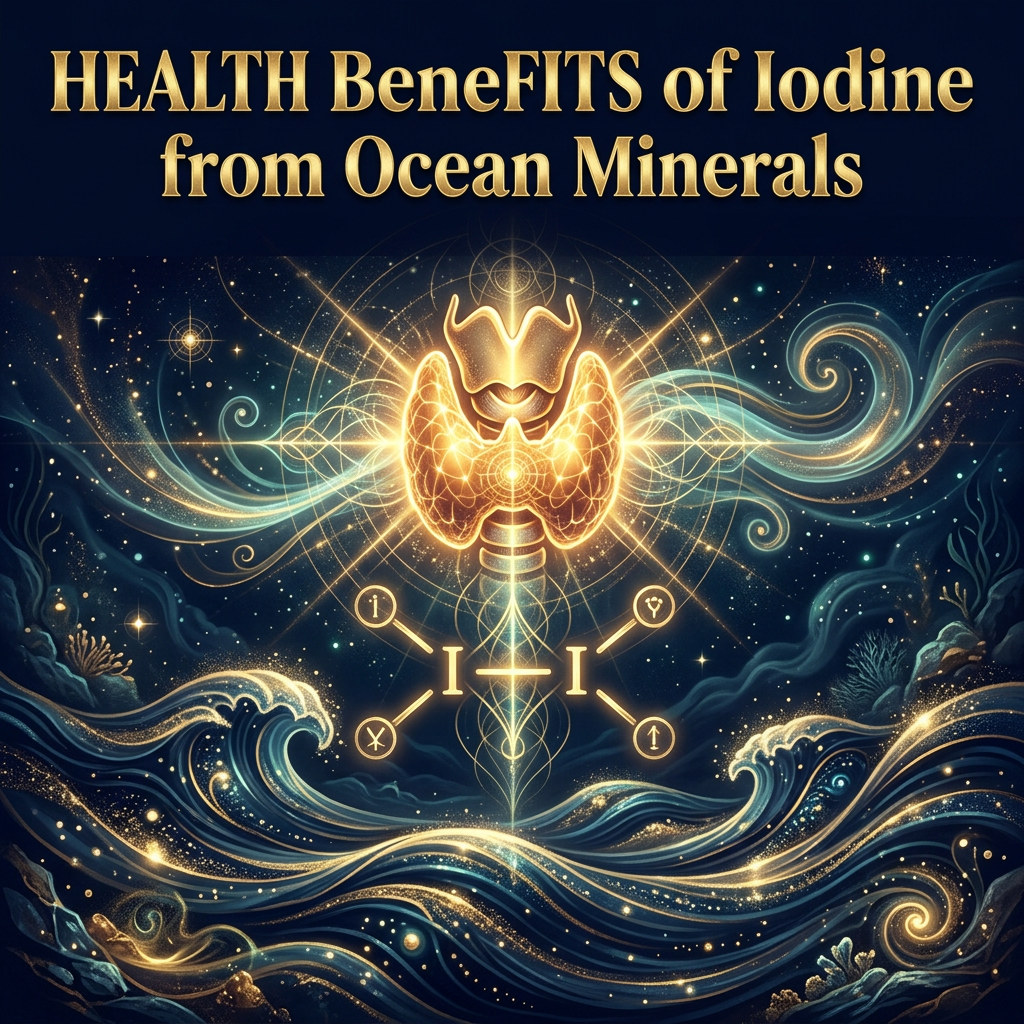 Health Benefits of Iodine from Ocean Minerals