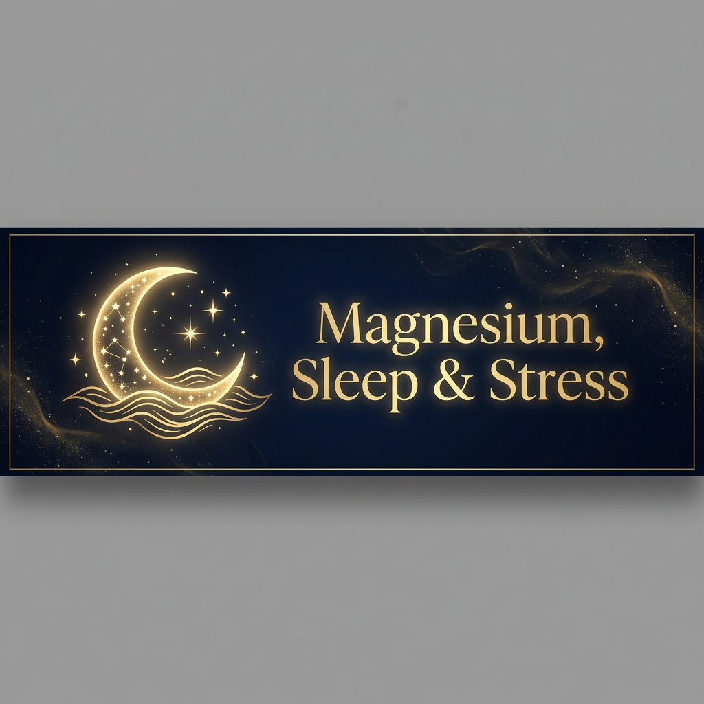 😴 Magnesium, Sleep & Stress