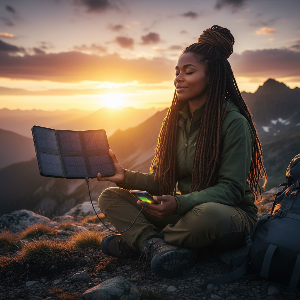Hiluckey Solar Charger 25000mAh