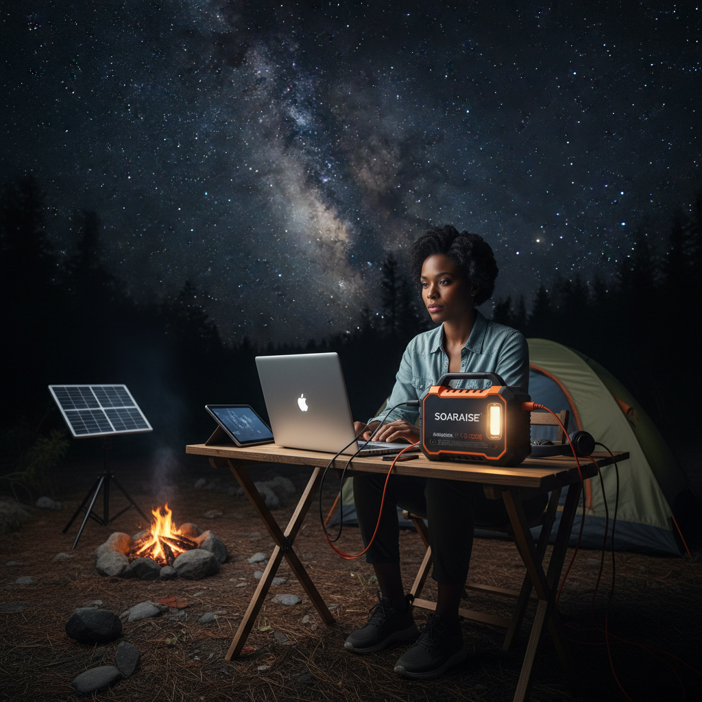 SOARAISE Solar Power Bank 48000mAh