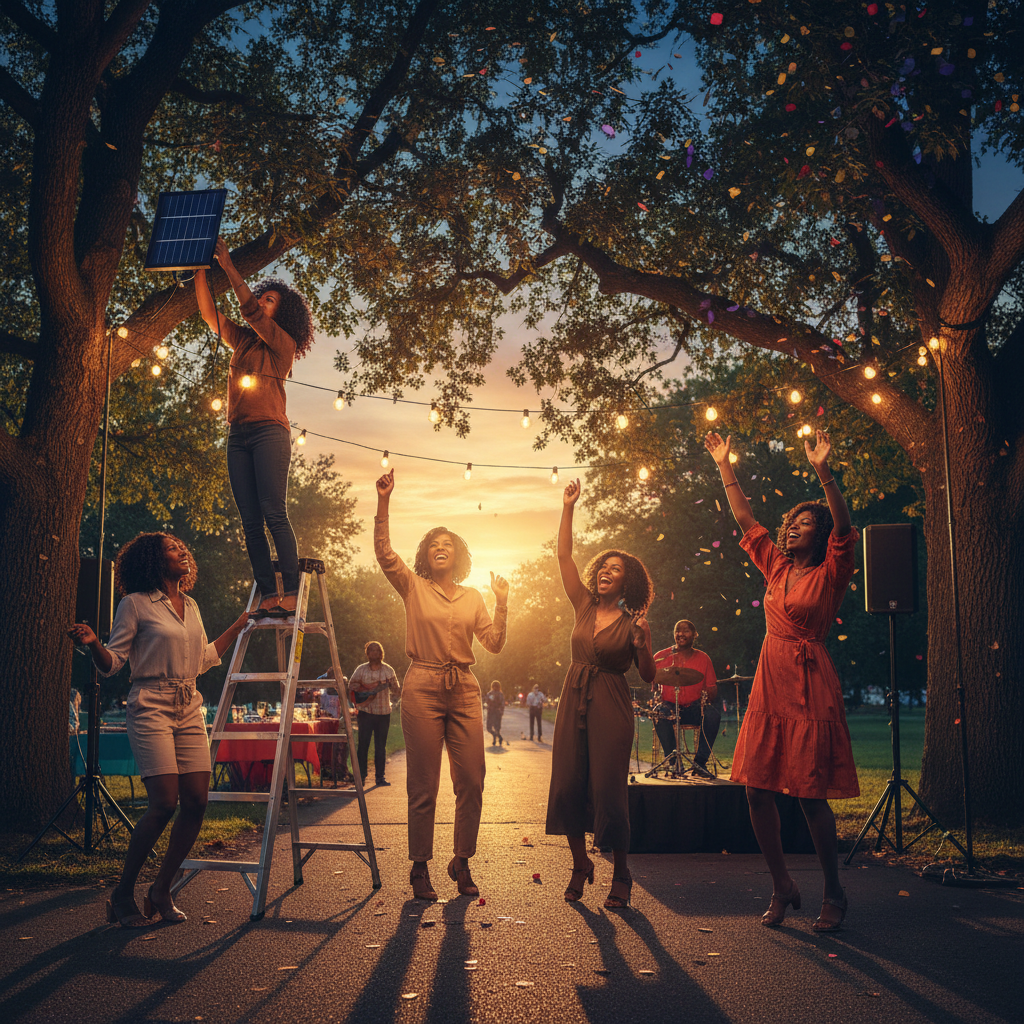 addlon 52FT Solar String Lights Waterproof