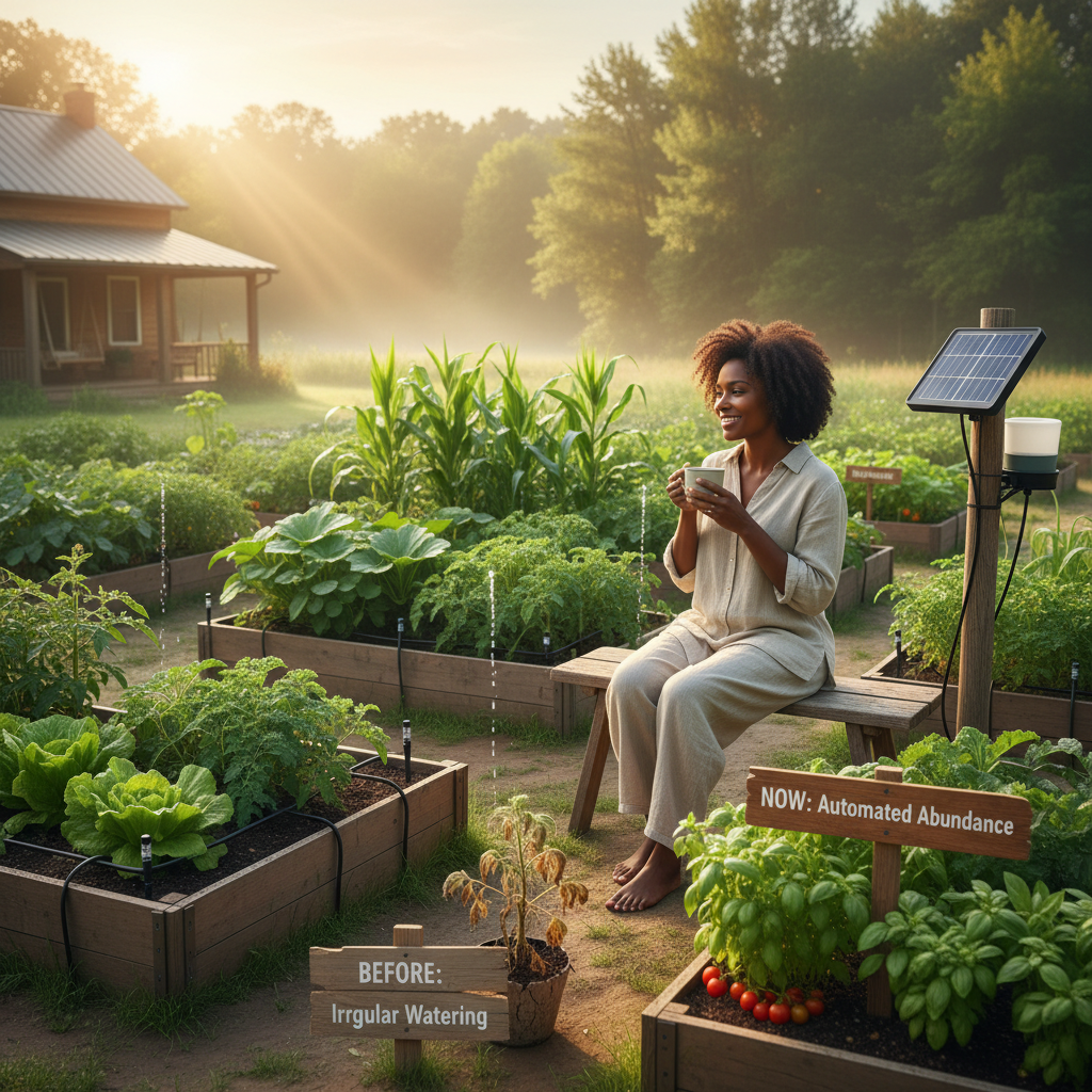 Breeze Touch Solar Drip Irrigation