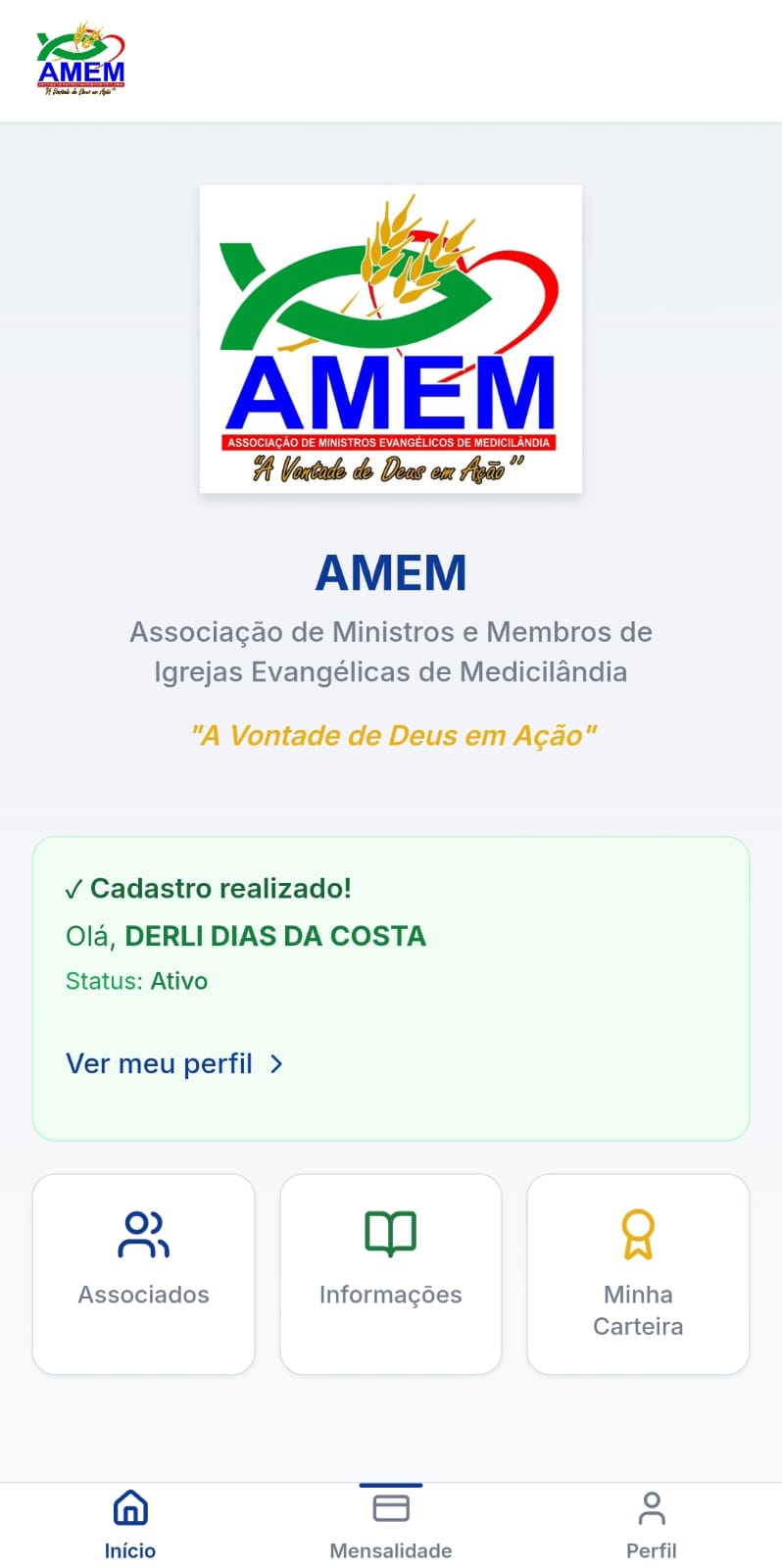 ASSOCIAÇÕES template preview