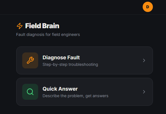 Diagnosticals template preview