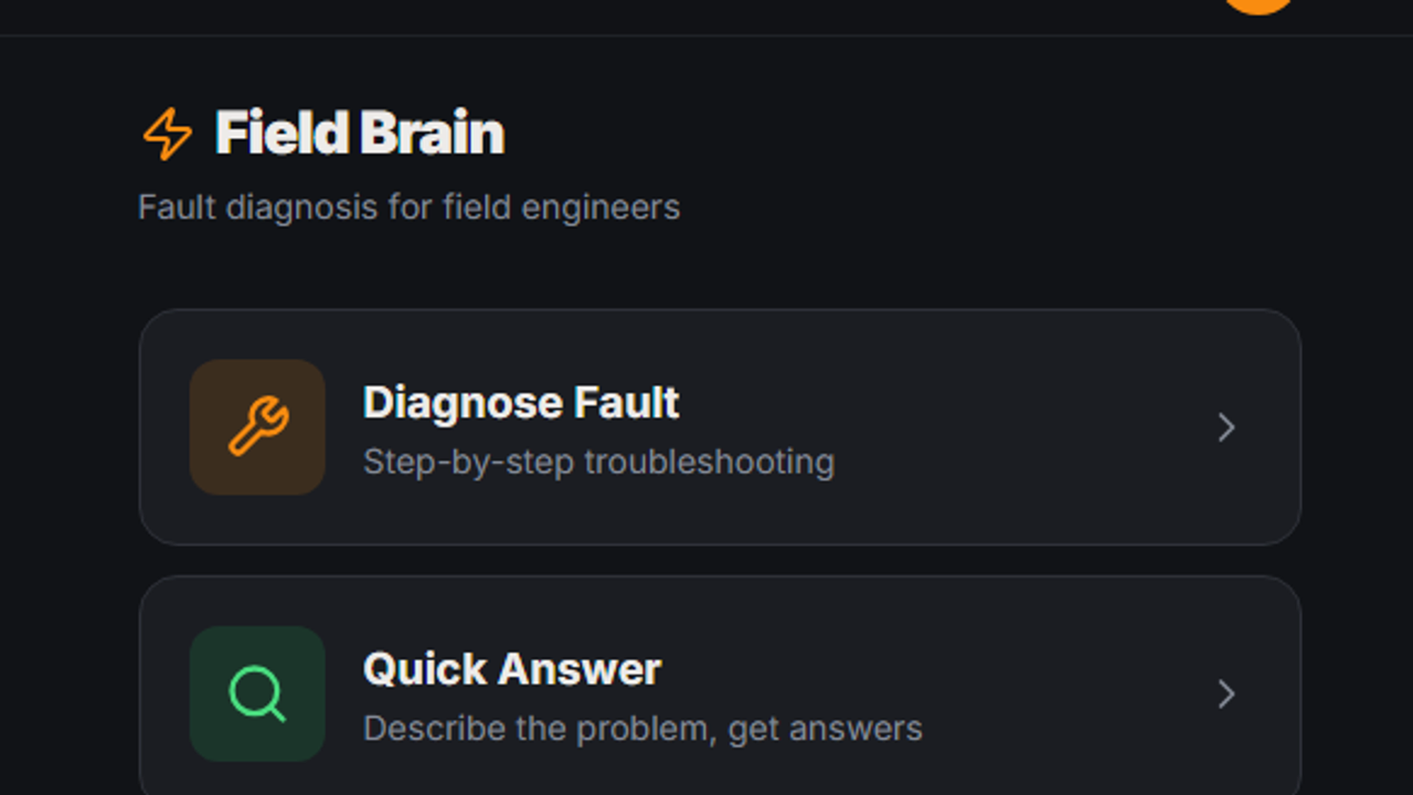 Diagnosticals template preview