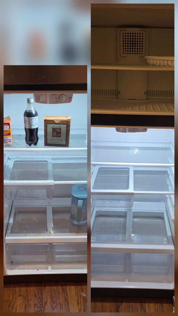 Refrigerator — Before & After